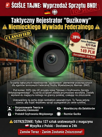 Bez kabli, bez Wi-Fi, idealne monitorowanie! 🔍