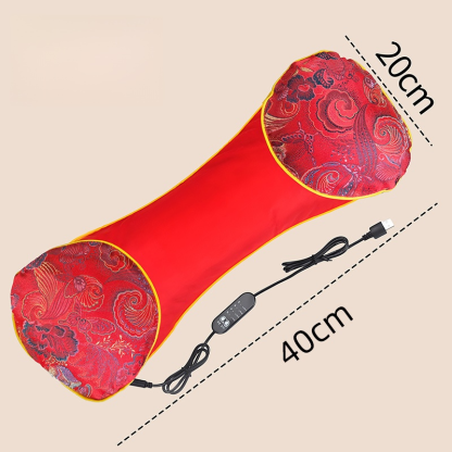 ✨Poduszka z bylicy z ogrzewaniem elektrycznym, ulga w bólu szyi w 10 minut!✨