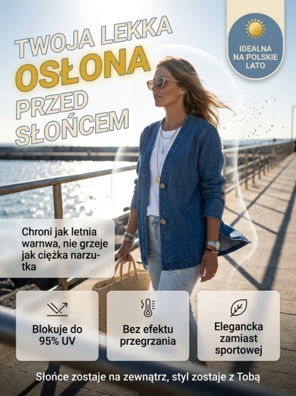 ✨Zapomnij o fałdkach! Krój H-Line wysmukla sylwetkę o 10 kg. 100% bawełna, zero gniecenia.