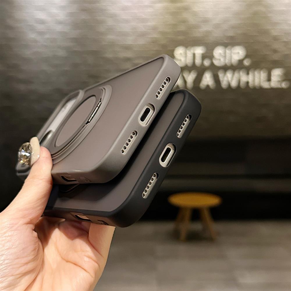 Soft-Touch Matte MagSafe Case for iPhone 17