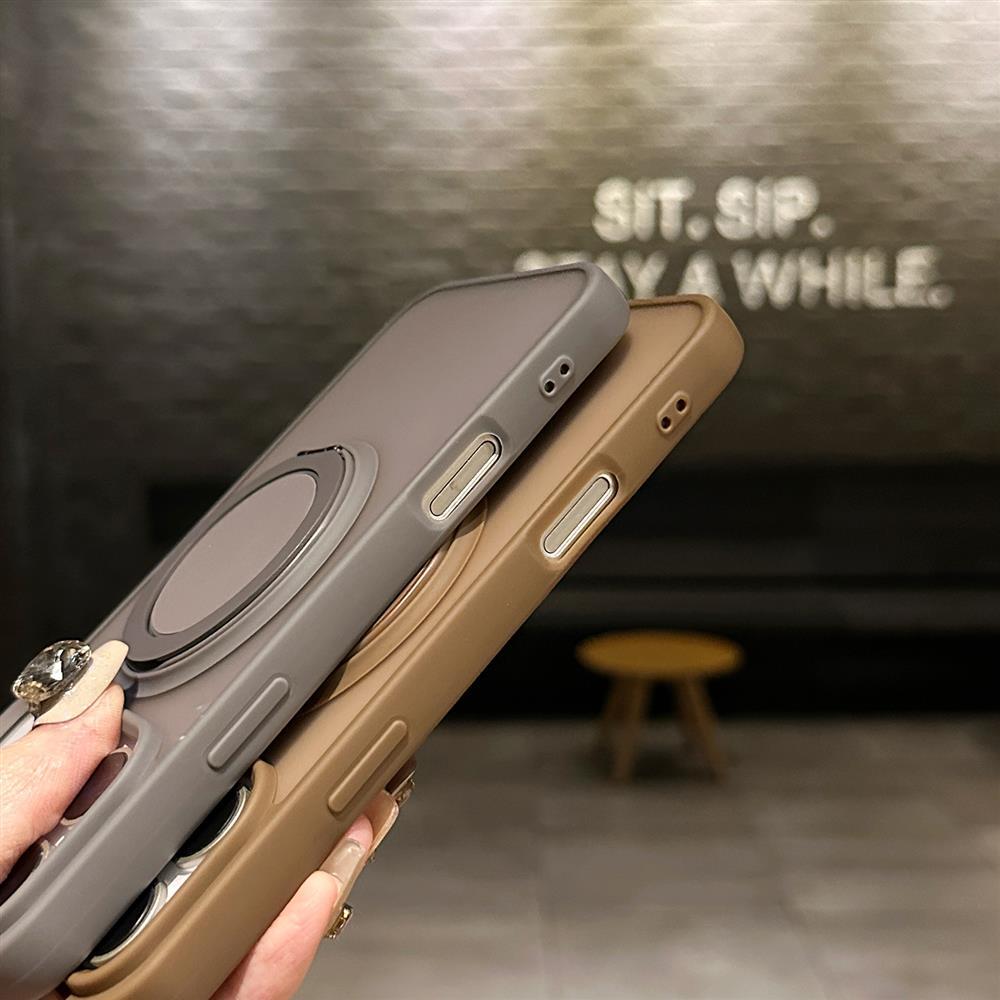 Soft-Touch Matte MagSafe Case for iPhone 17