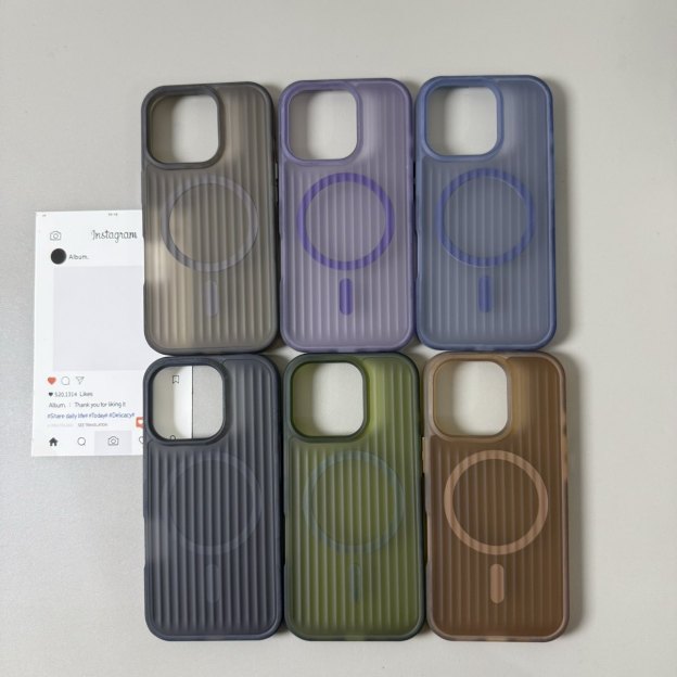 Pine Green Matte Magnetic Case for iPhone