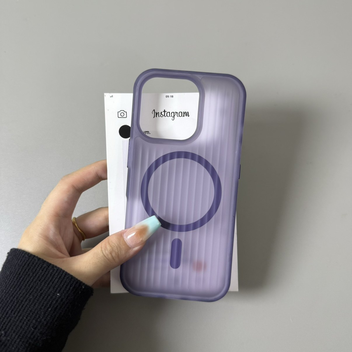 Pine Green Matte Magnetic Case for iPhone