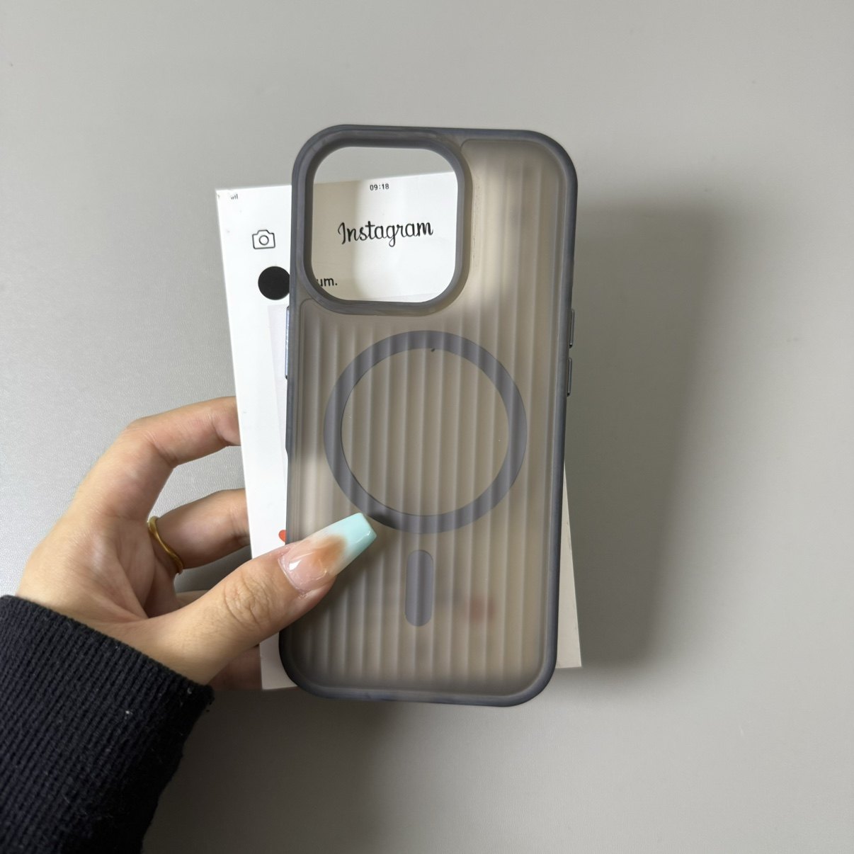 Pine Green Matte Magnetic Case for iPhone