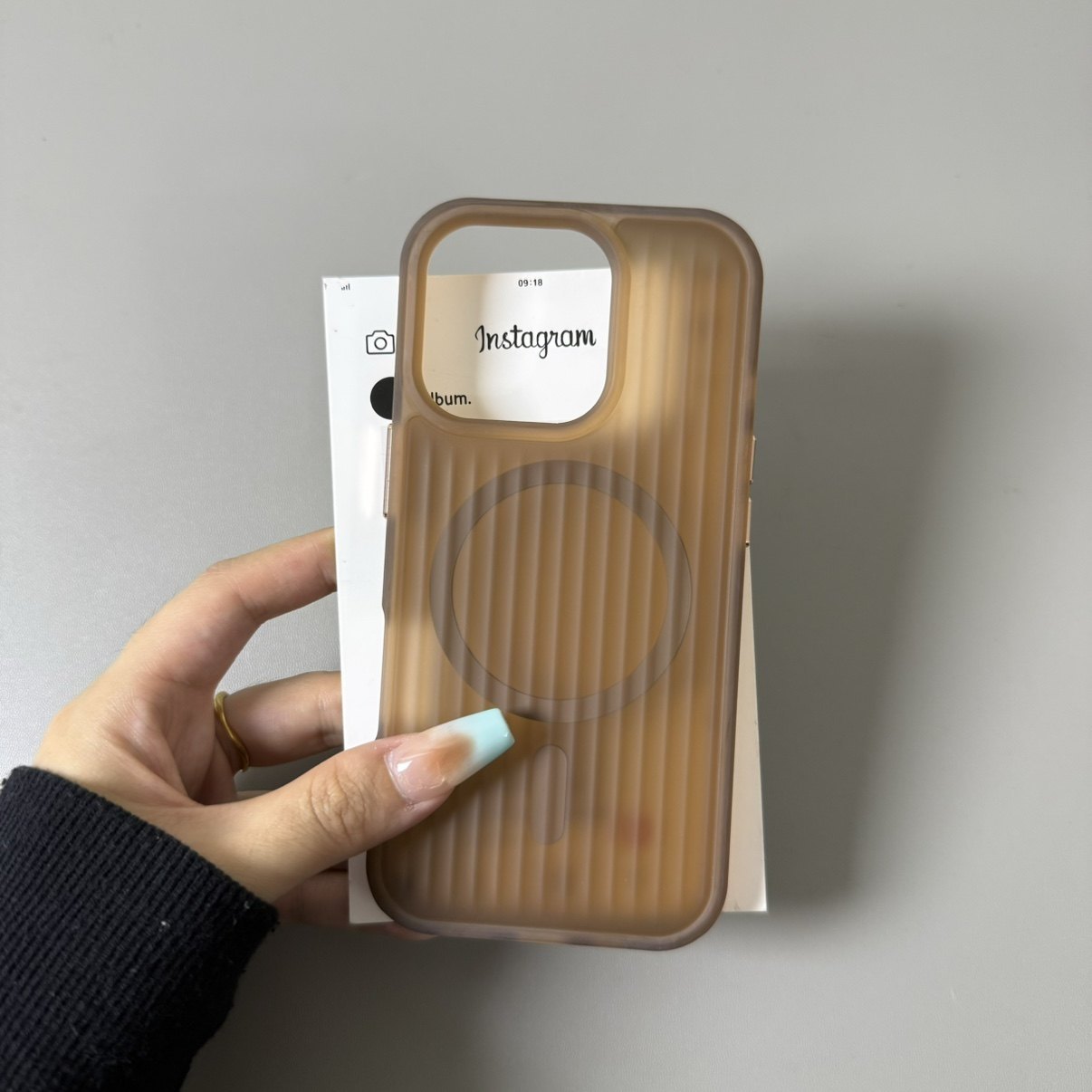 Pine Green Matte Magnetic Case for iPhone