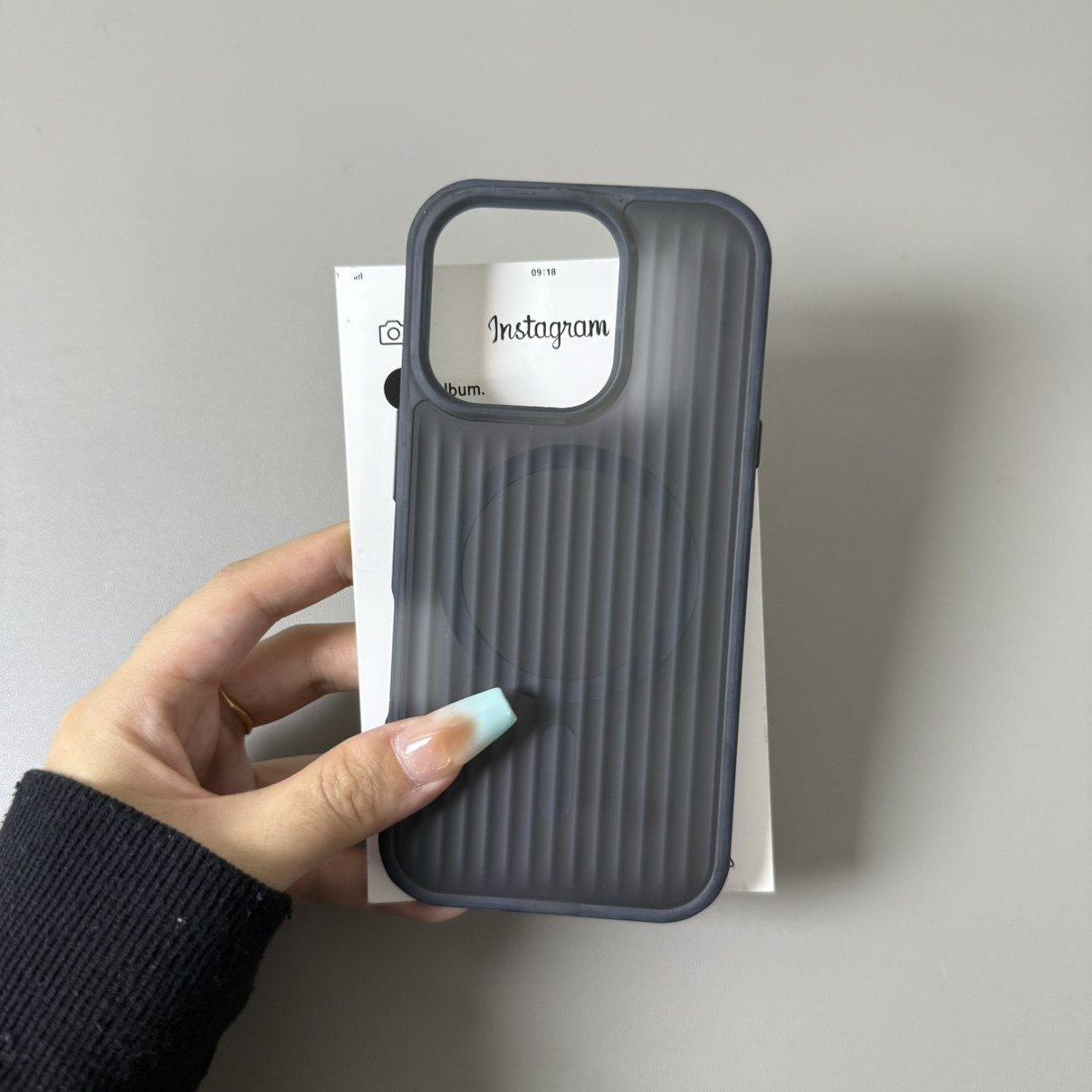 Pine Green Matte Magnetic Case for iPhone