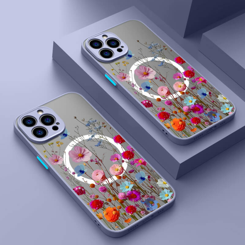 Floral MagSafe Phone Case-NookShell