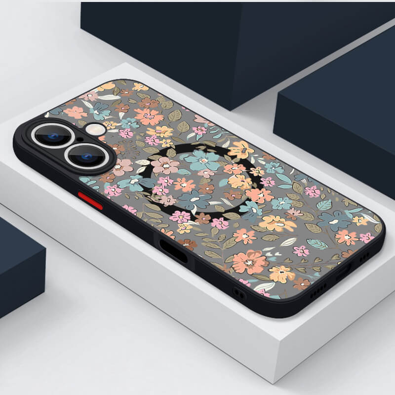 Floral MagSafe Phone Case-NookShell