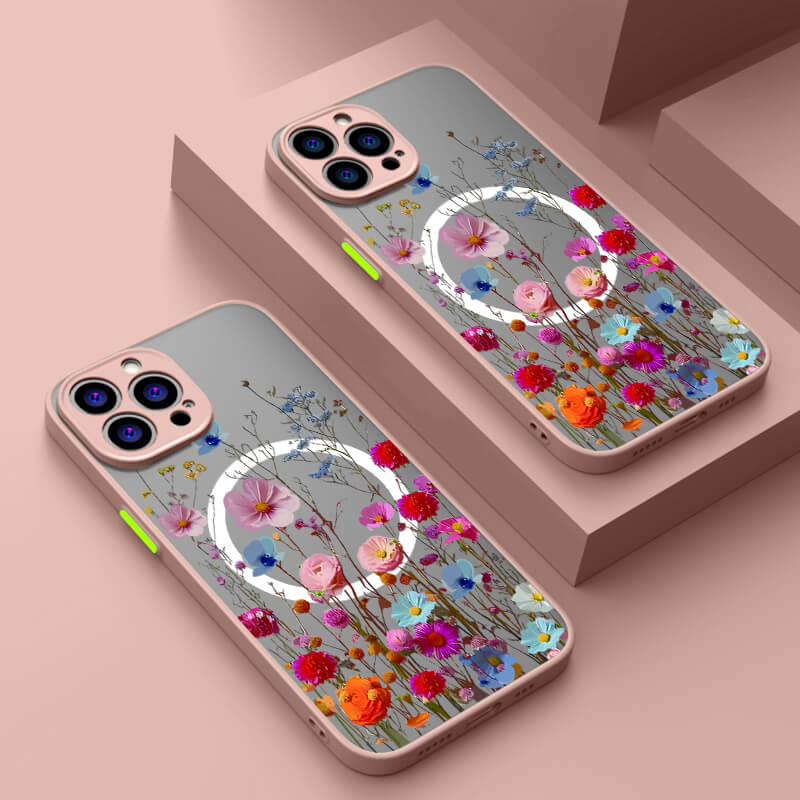 Floral MagSafe Phone Case-NookShell