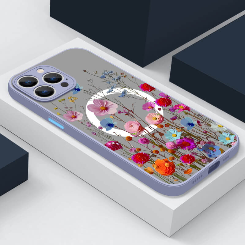 Floral MagSafe Phone Case-NookShell