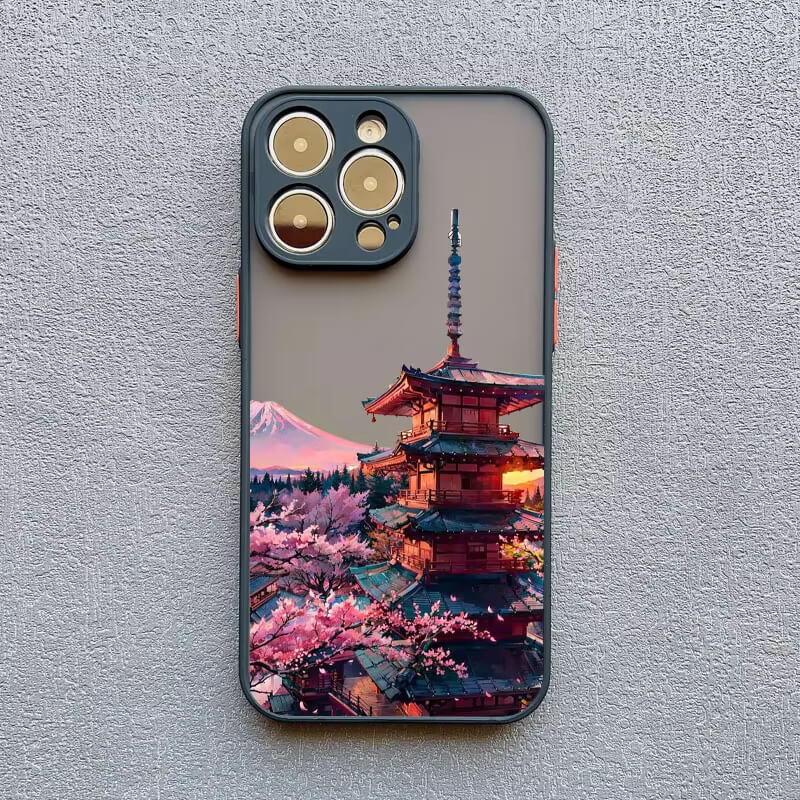 Mount Fuji Landscape Shockproof Case-NookShell