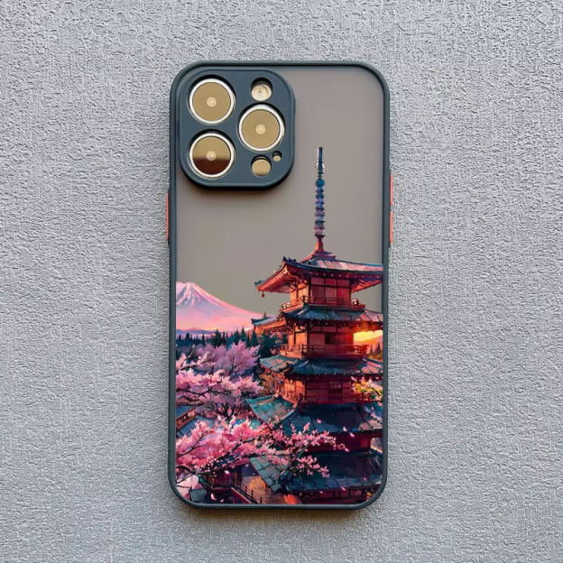 Mount Fuji Landscape Shockproof Case-NookShell