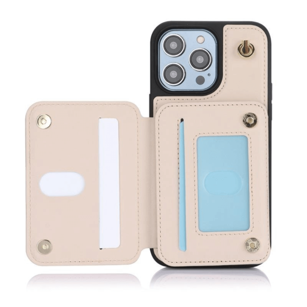 Crossbody Zipper Wallet iPhone Case-NookShell