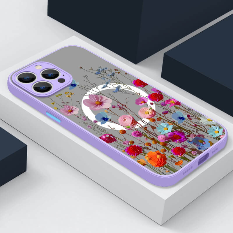 Floral MagSafe Phone Case-NookShell