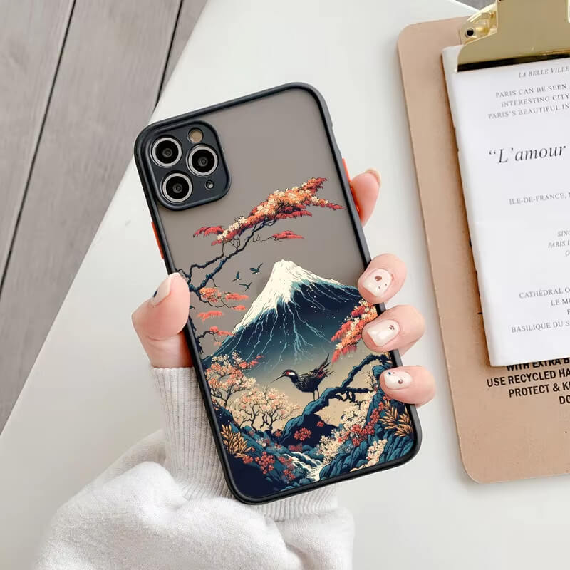 Mount Fuji Landscape Shockproof Case-NookShell