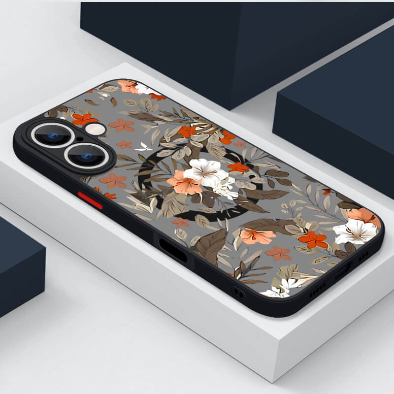 Floral MagSafe Phone Case-NookShell