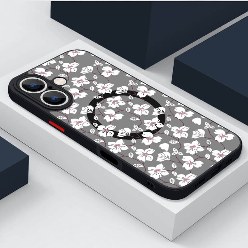 Floral MagSafe Phone Case-NookShell