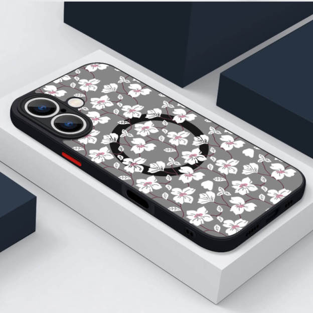 Floral MagSafe Phone Case-NookShell