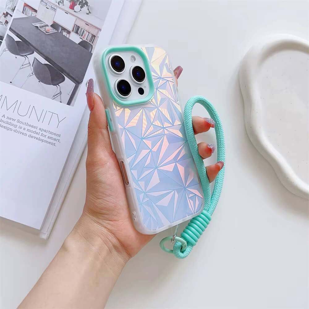 Aurora Flash Shockproof Strap Case-NookShell