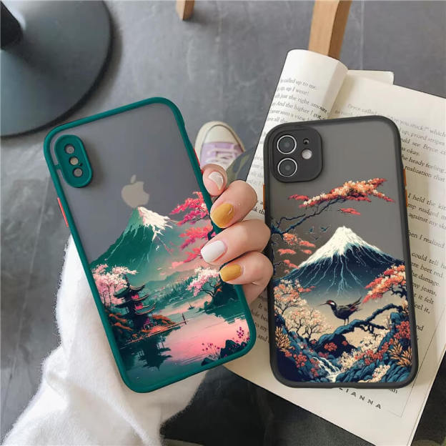 Mount Fuji Landscape Shockproof Case-NookShell