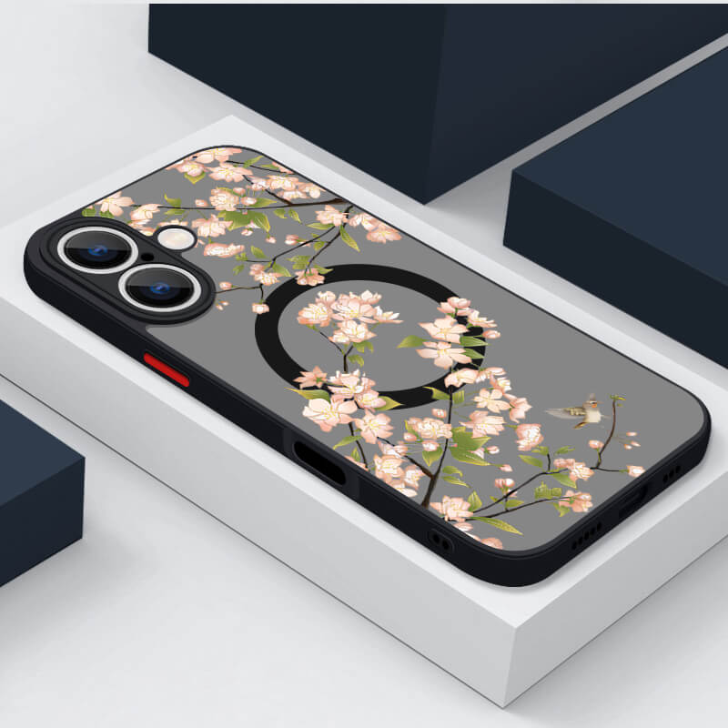 Floral MagSafe Phone Case-NookShell