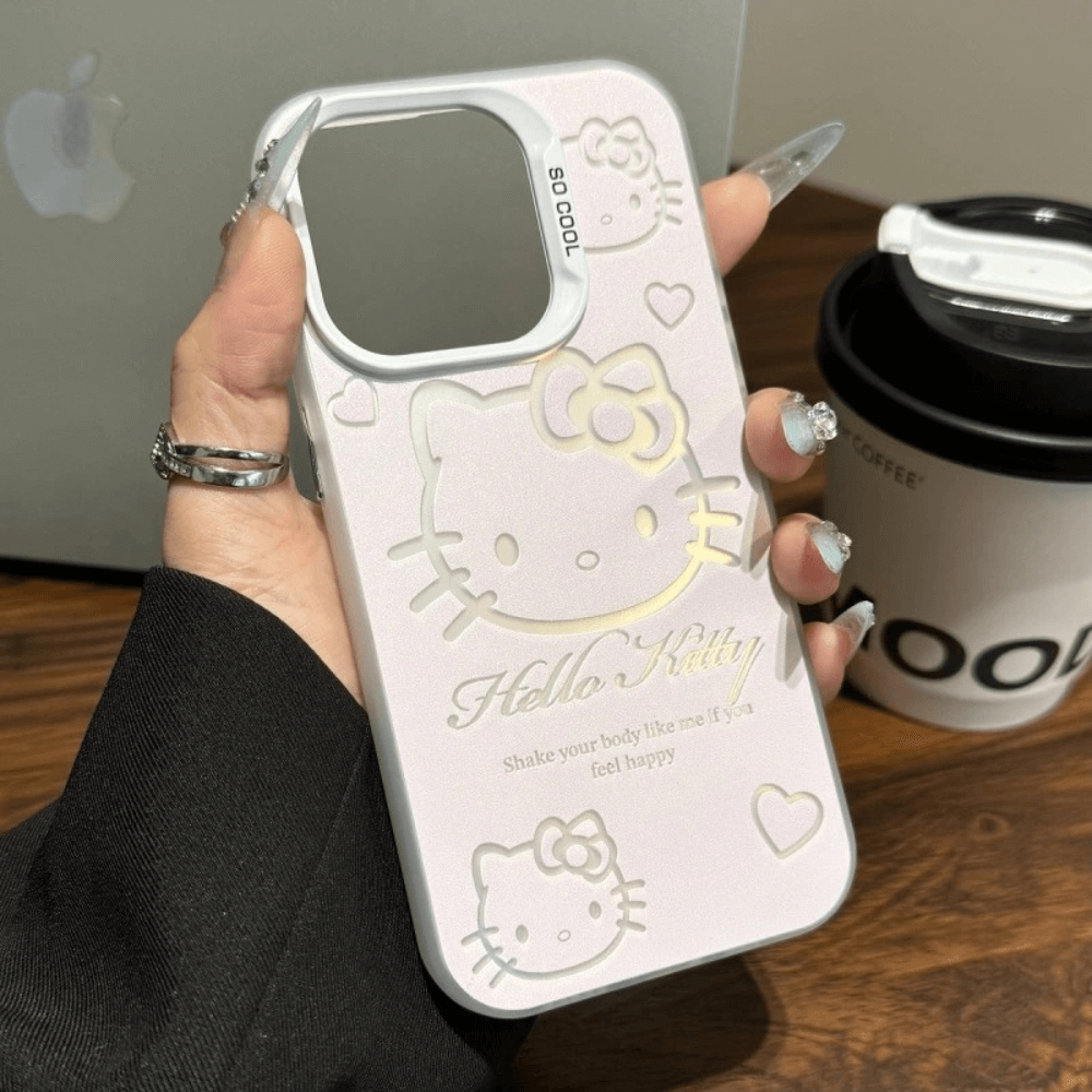 Kawaii Hello Kitty Phone Case-NookShell