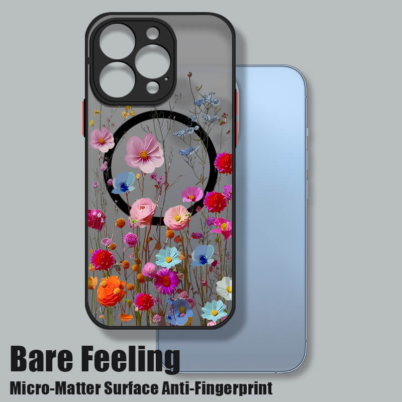 Floral MagSafe Phone Case-NookShell