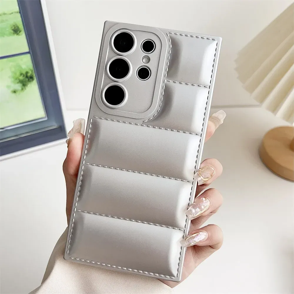 Luxury Puffer Phone Case-NookShell