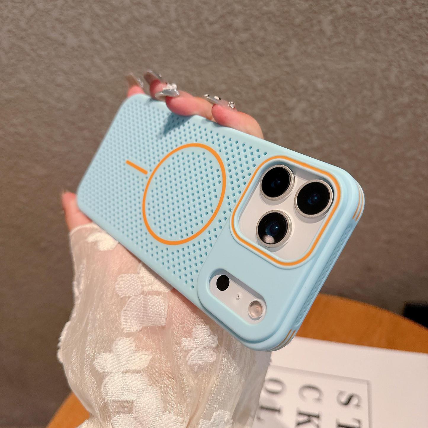 Trendy Minimalist MagSafe Case for iPhone 17 – Vibrant Colors