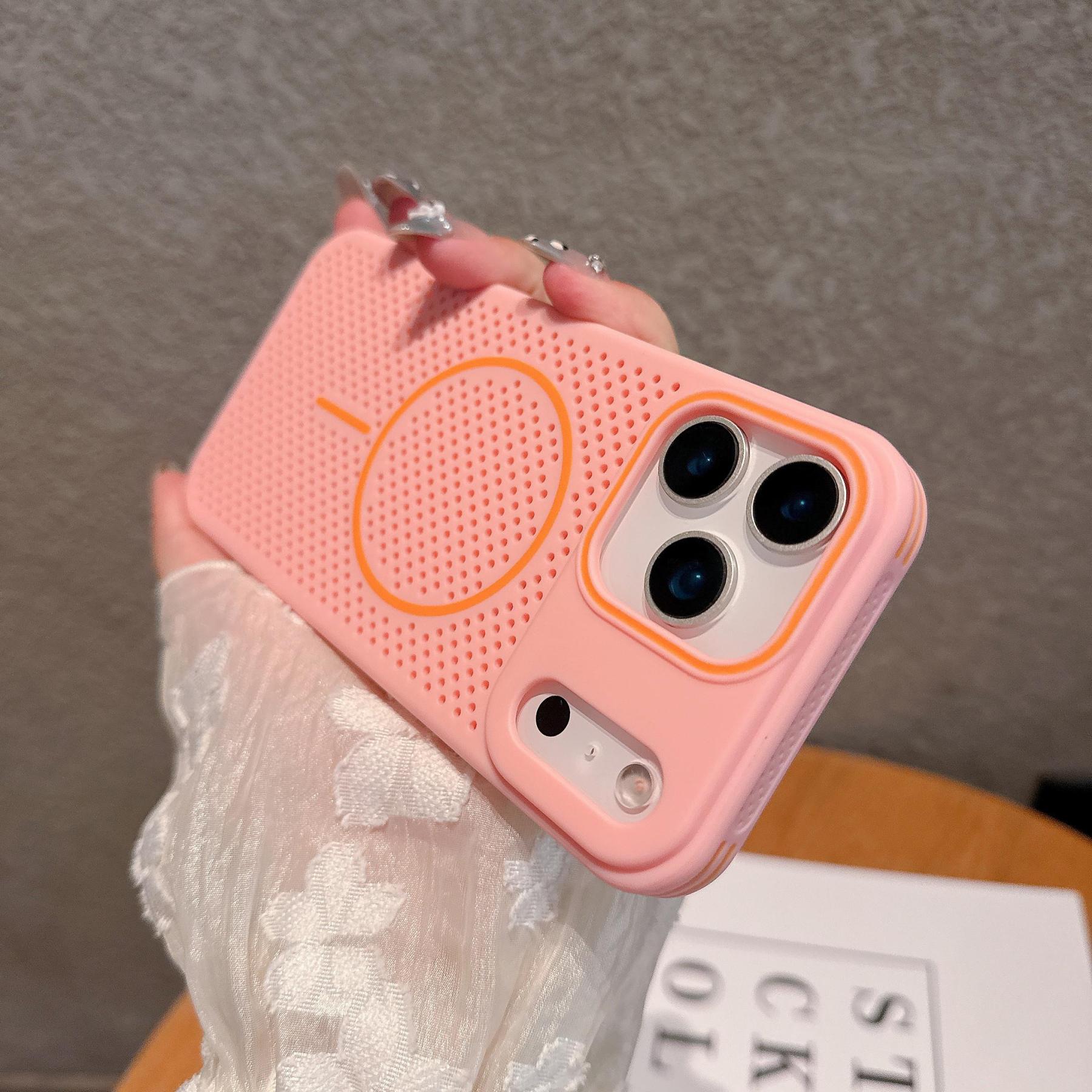 Trendy Minimalist MagSafe Case for iPhone 17 – Vibrant Colors