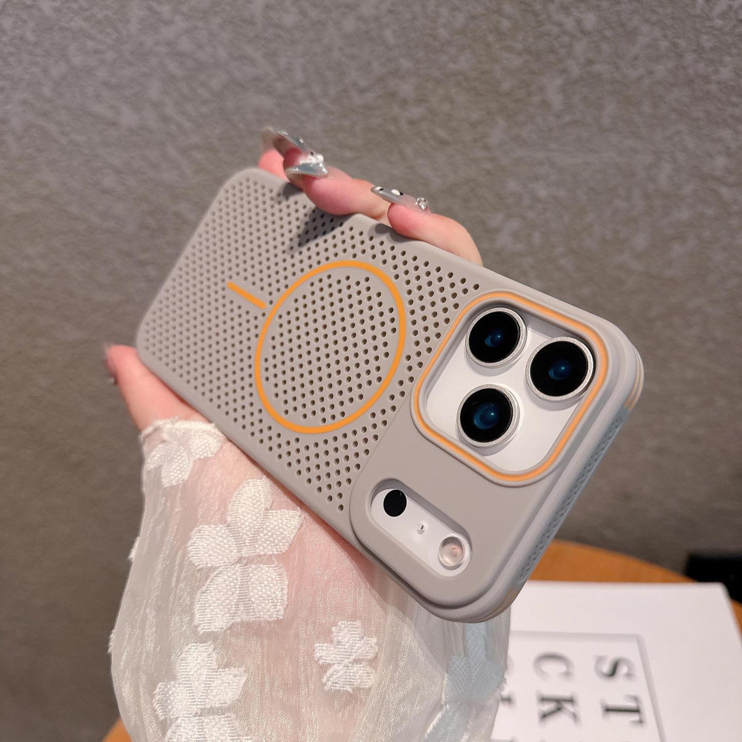 Trendy Minimalist MagSafe Case for iPhone 17 – Vibrant Colors