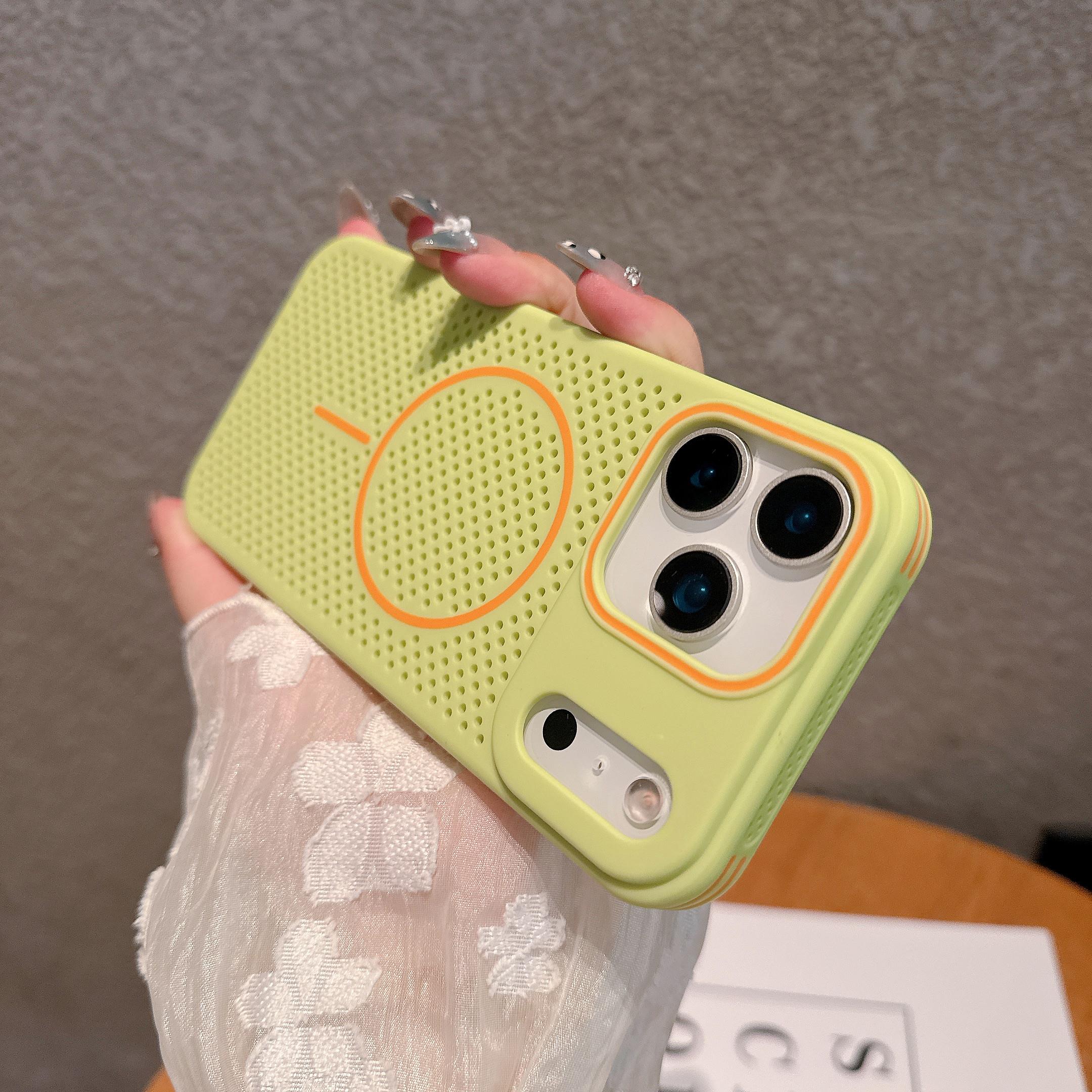 Trendy Minimalist MagSafe Case for iPhone 17 – Vibrant Colors