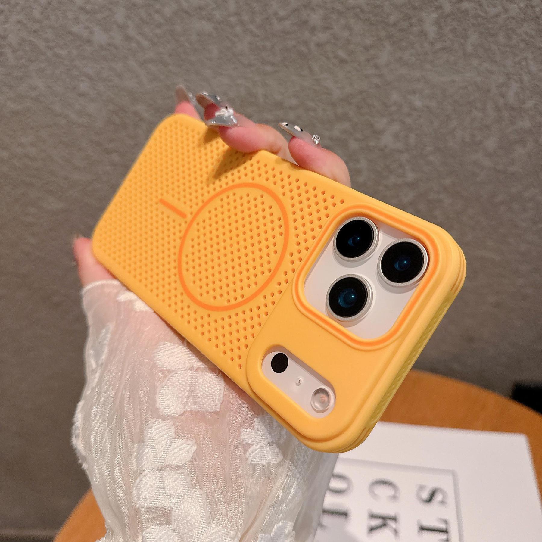 Trendy Minimalist MagSafe Case for iPhone 17 – Vibrant Colors