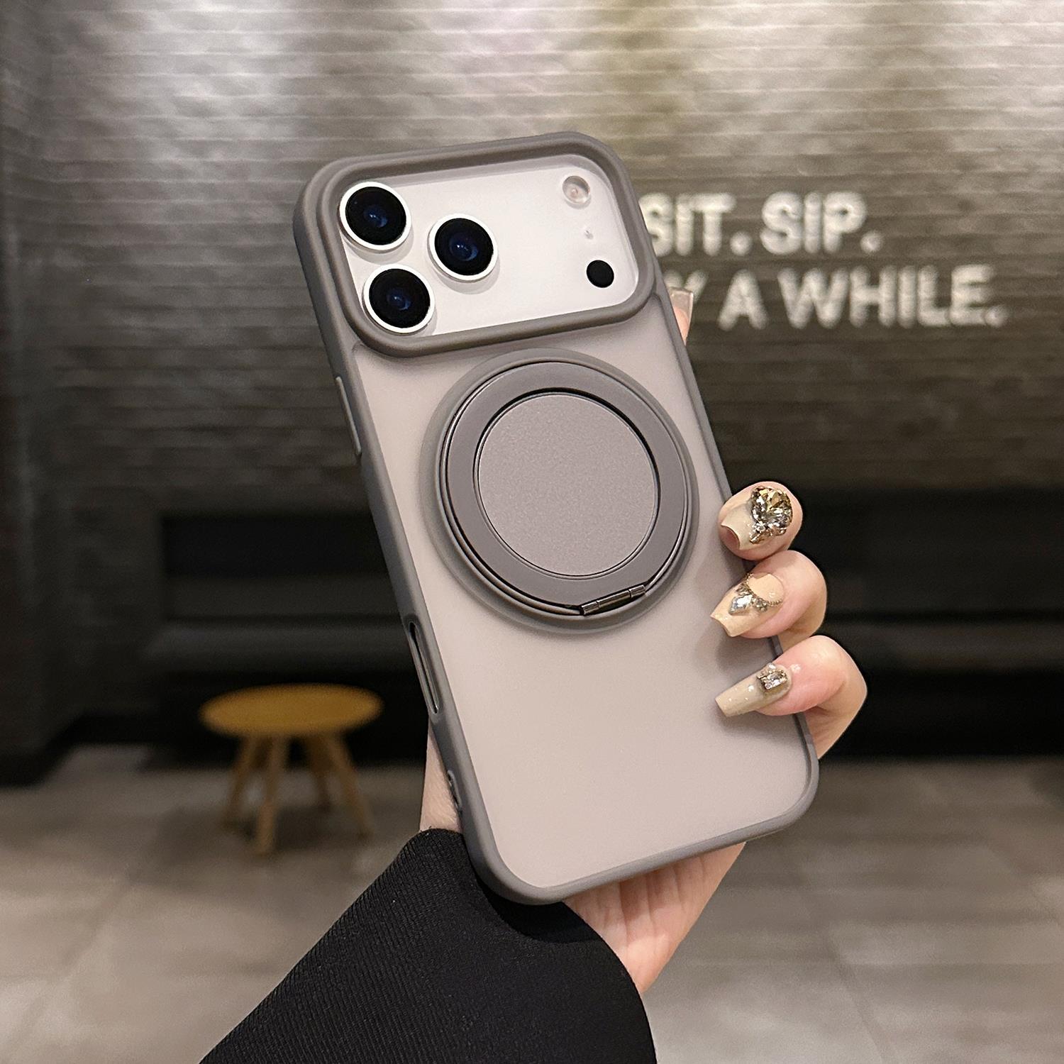 Soft-Touch Matte MagSafe Case for iPhone 17