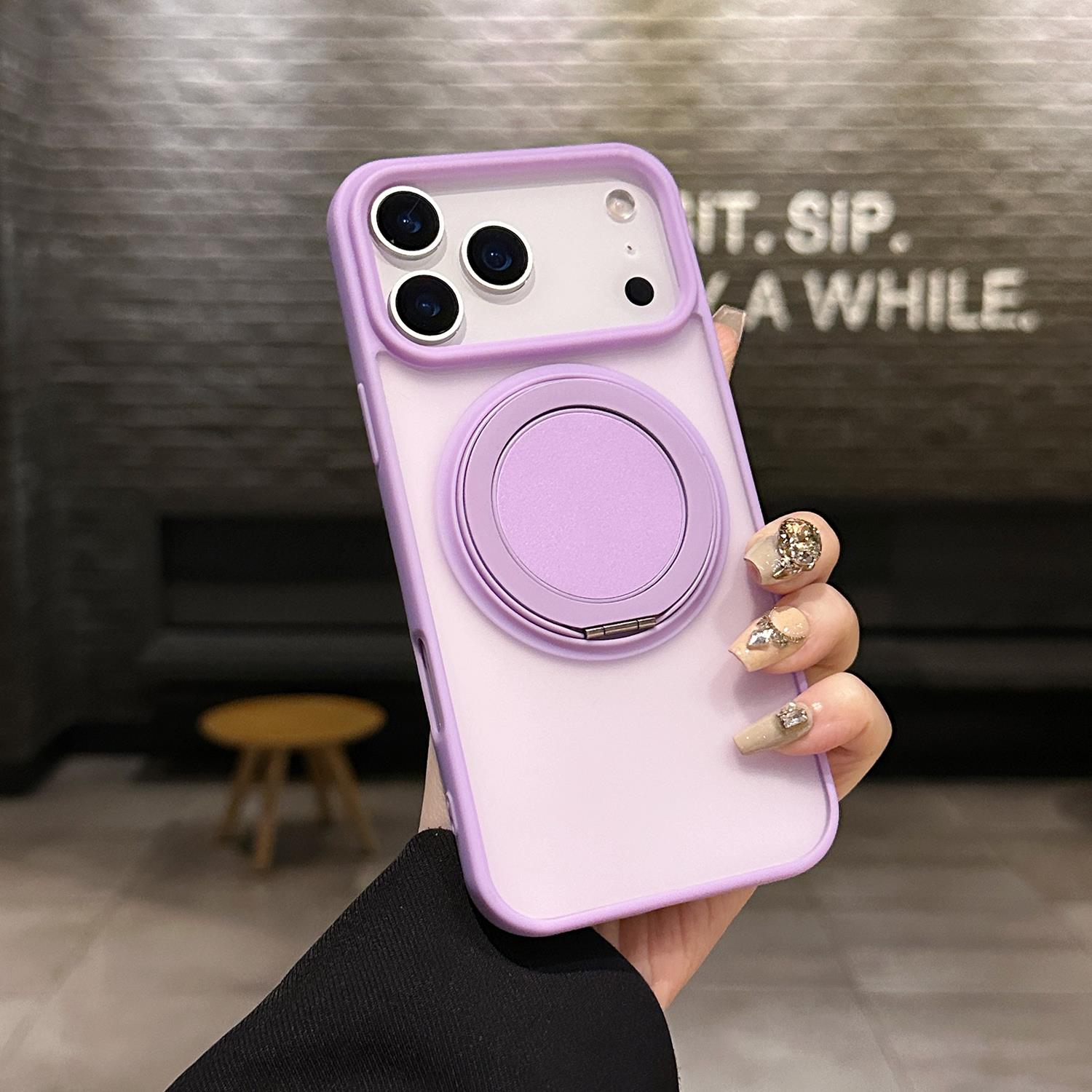 Soft-Touch Matte MagSafe Case for iPhone 17