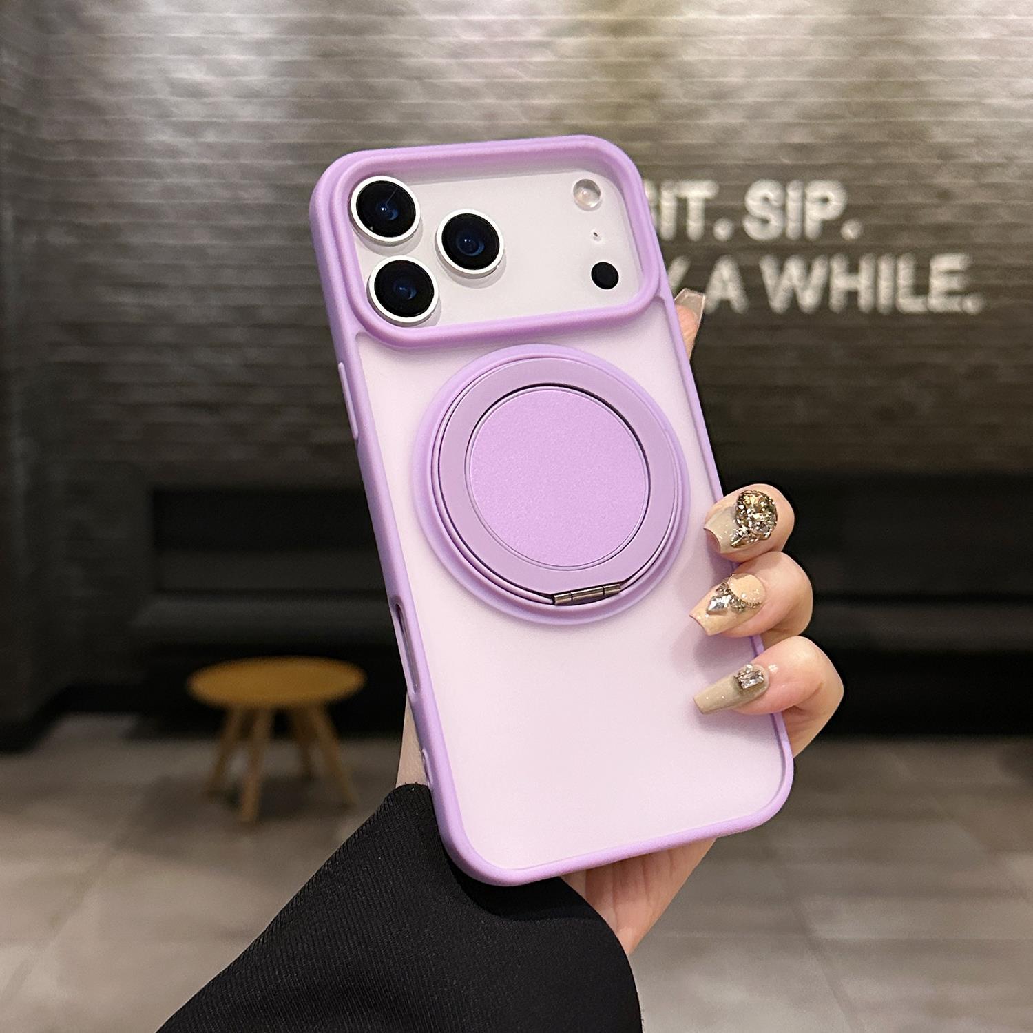 Soft-Touch Matte MagSafe Case for iPhone 17