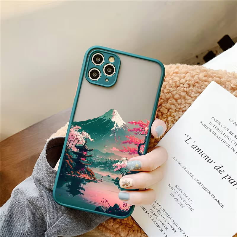 Mount Fuji Landscape Shockproof Case-NookShell