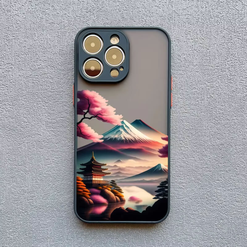 Mount Fuji Landscape Shockproof Case-NookShell