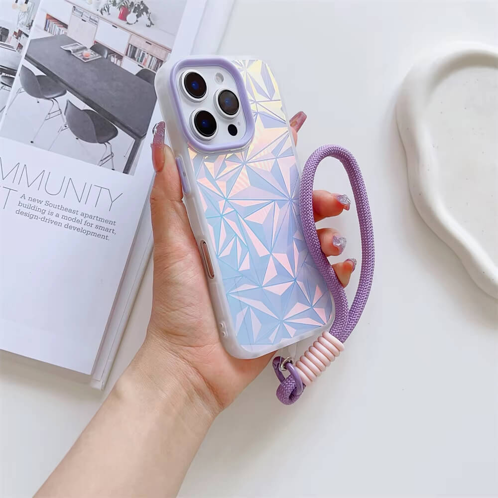 Aurora Flash Shockproof Strap Case-NookShell