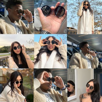 💥Last Day Promotion 49% OFF -🌟Retro Adjustable Tint Polarized Sunglasses