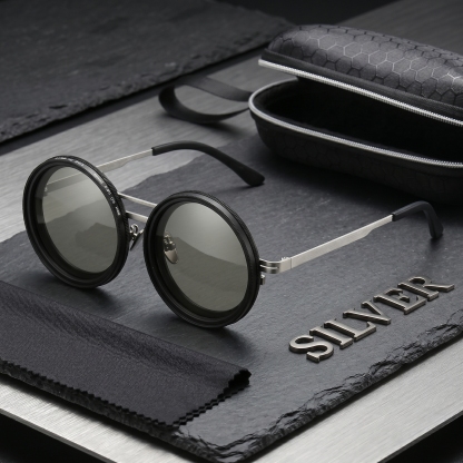 💥Last Day Promotion 49% OFF -🌟Retro Adjustable Tint Polarized Sunglasses