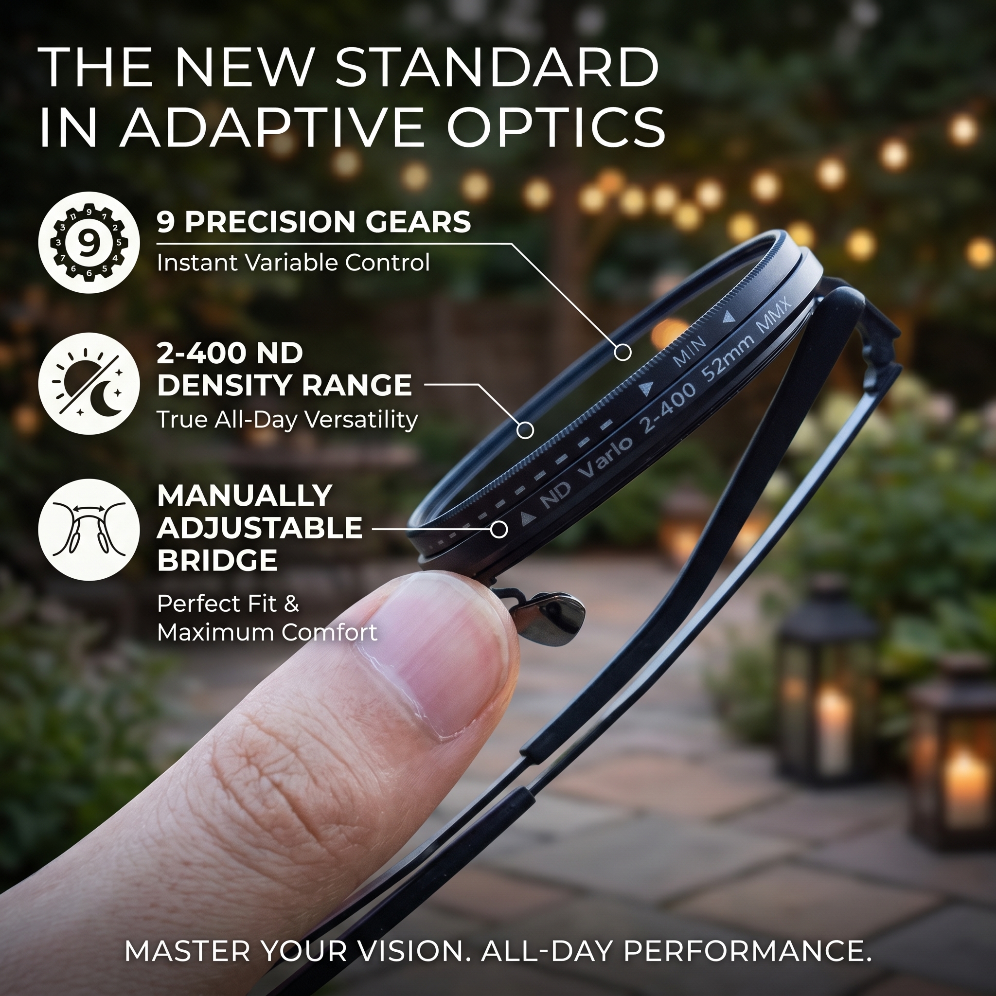 💥Last Day Promotion 49% OFF -🌟Retro Adjustable Tint Polarized Sunglasses