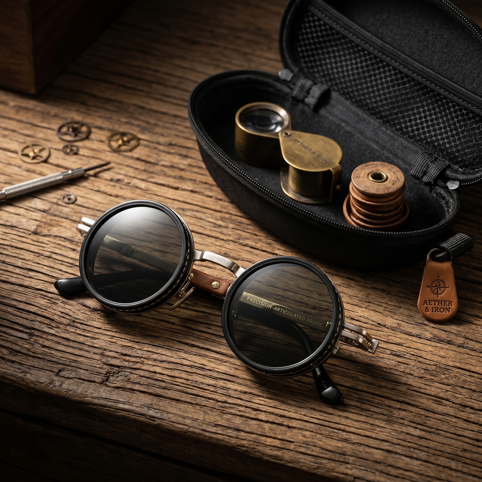 💥Last Day Promotion 49% OFF -🌟Retro Adjustable Tint Polarized Sunglasses