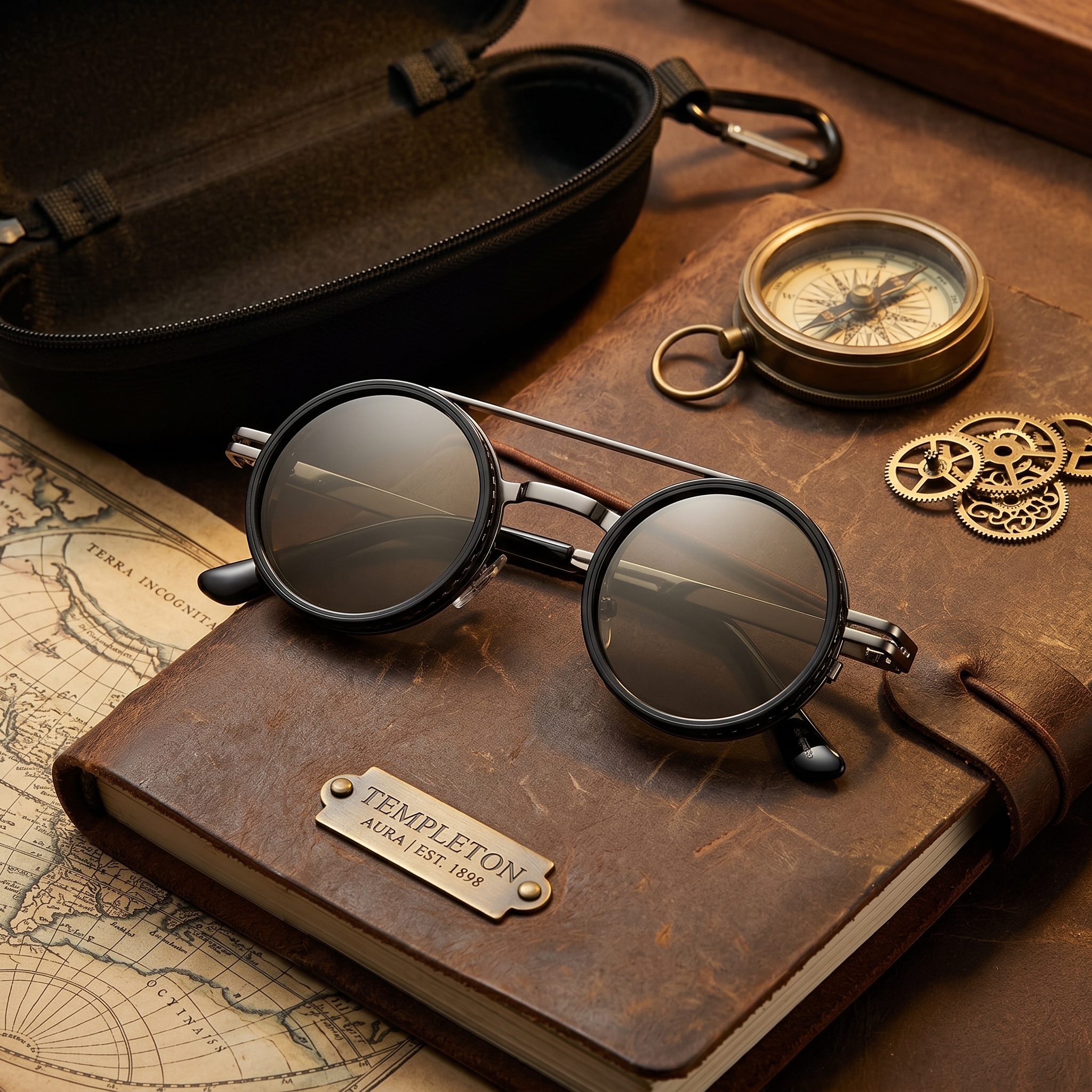 💥Last Day Promotion 49% OFF -🌟Retro Adjustable Tint Polarized Sunglasses