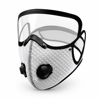 Protective Riding Face Mask With Removable Eye Shield