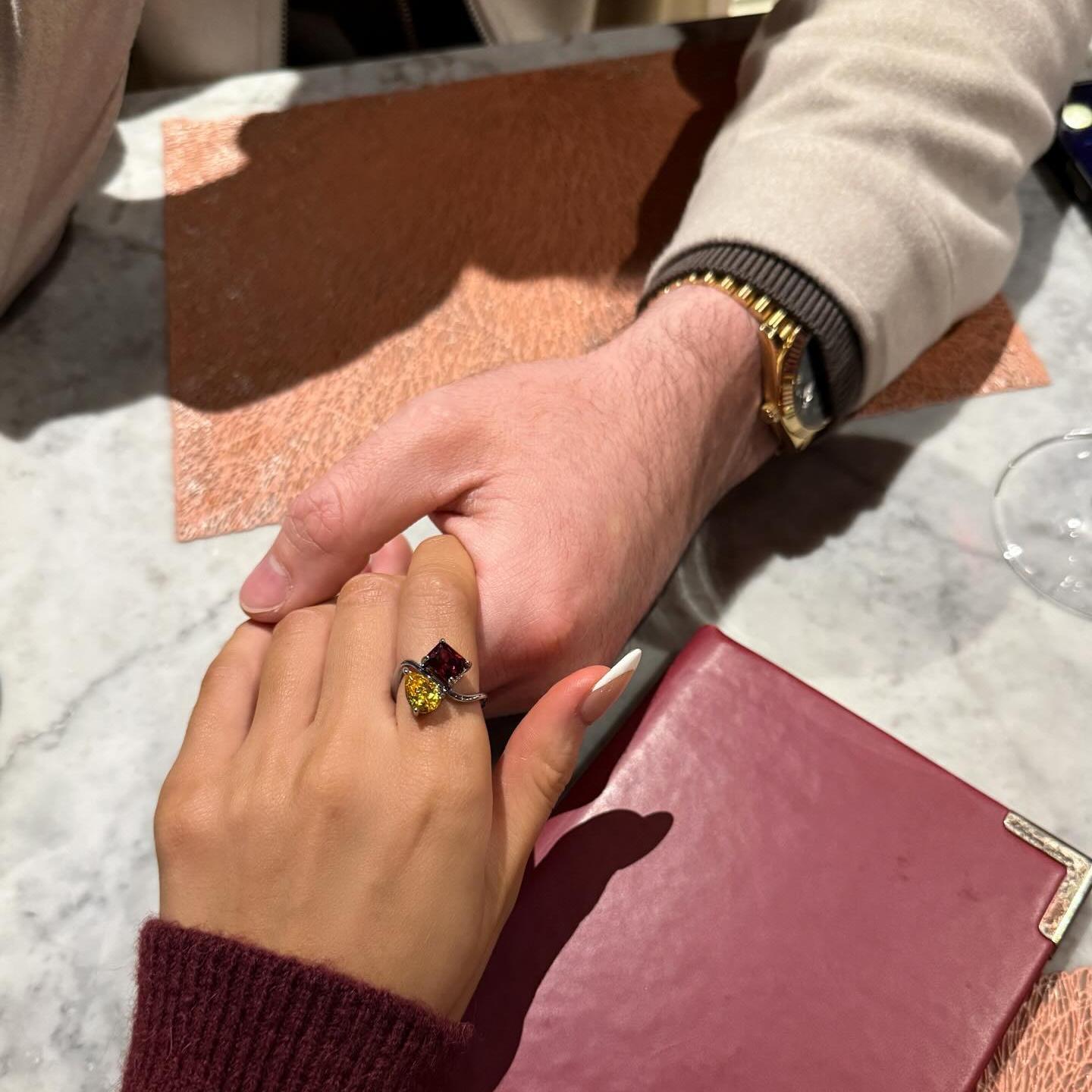 Final Sale🔥-Double Birthstones Infinity Bonds Ring[Last Day!]