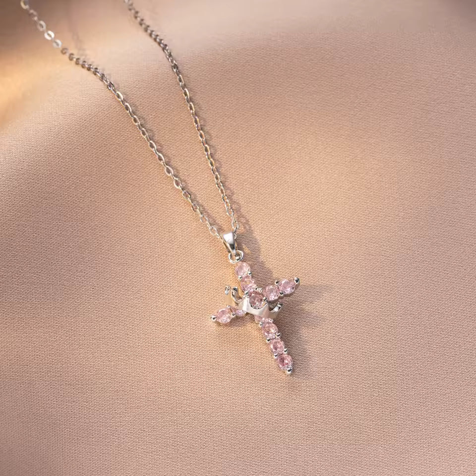【LAST DAY 49% OFF】Crown Cross Necklace