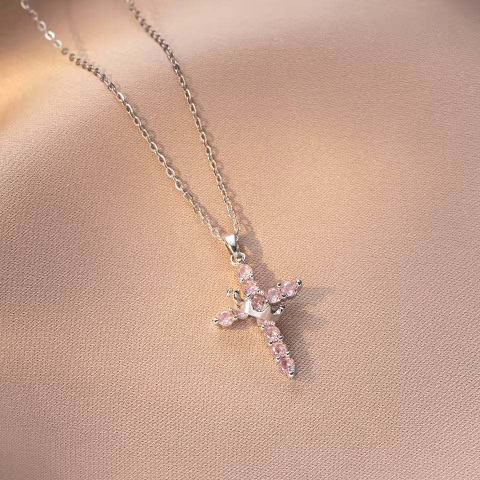 【LAST DAY 49% OFF】Crown Cross Necklace