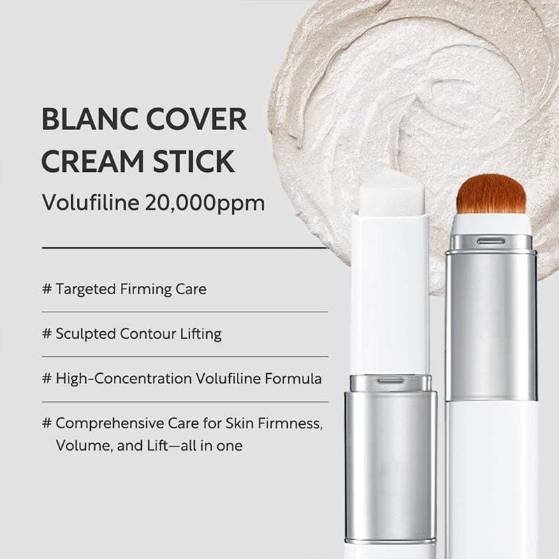Korean Color-Changing Foundation Stick with Detachable Brush