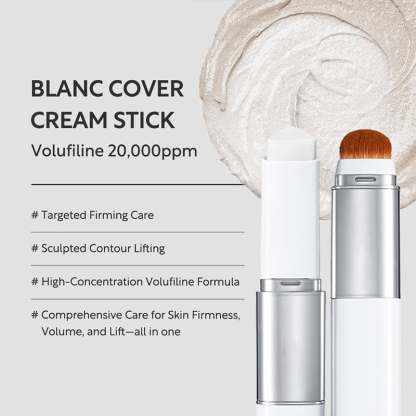 Korean Color-Changing Foundation Stick with Detachable Brush